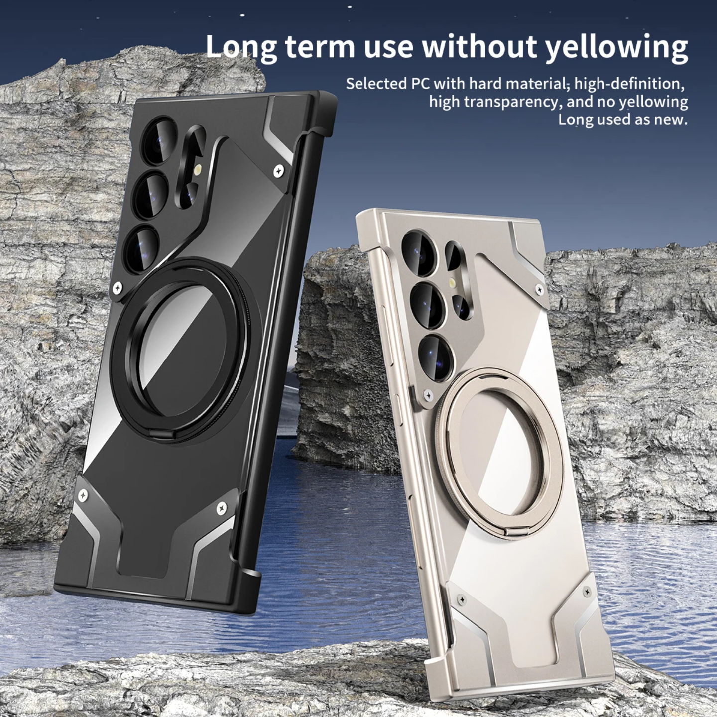 كفر معدن شفاف